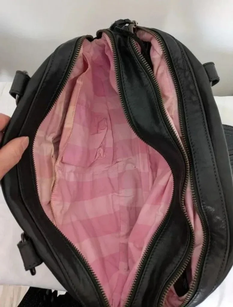 Bolsa de mão em couro Eden Park – photo 8